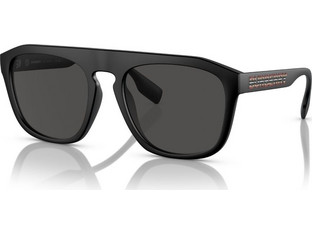 Burberry BE4396U 3464/87 Ανδρικά Γυαλιά Ηλίου Aviator Κοκάλινα Μαύρα με Μαύρο Polarized Φακό