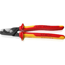 KNIPEX STEPCUT XL ΚΟΦΤΗΣ ΚΑΛΩΔΙΩΝ ΜΕ ΣΤΑΔΙΑΚΗ ΚΟΠΗ 225 mm 1000V 95 18 225