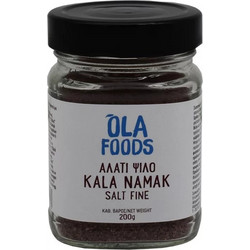 Αλάτι Kala Namak (Μαύρο Αλάτι) Ola Foods 200g - Ola Foods
