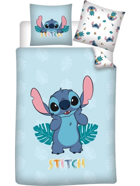 Σετ παπλωματοθήκη-μαξιλαροθήκη LILO + STITCH Duvet Cover 140x200cm + Pillowcase Polycotton AYM-071STITCH-DVP