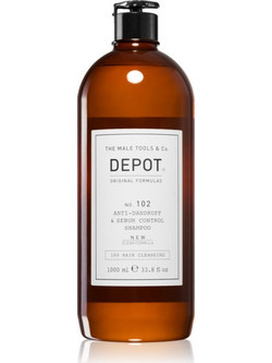 Depot 102 Anti-Dandruff & Sebum Control Σαμπουάν κατά της Πιτυρίδας & της Σμηγματορροϊκής Δερματίτιδας για Λιπαρά Μαλλιά 250ml