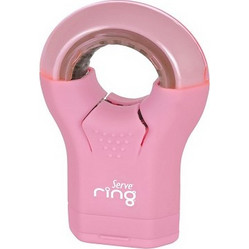 ΓΟΜΑ-ΞΥΣΤΡΑ ΜΟΝΗ RING PASTEL ΡΟΖ 0.93.075