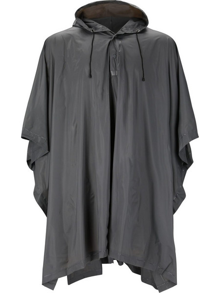 Whistler Catiorm Rain Poncho Ebony - W224239