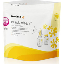 Medela Quick Clean(TM) Σακουλάκια Αποστείρωσης Φούρνου Μικροκυμάτων 008.0041