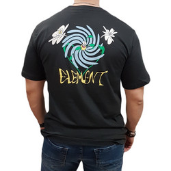 Element - ELYZT00513 - Smile SS - KTA0/Carbon - T-shirt - charcoal