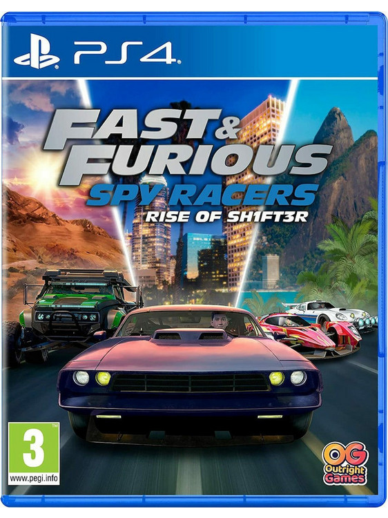 Fast And Furious Spy Racers Rise Of Sh1Ft3R PS4