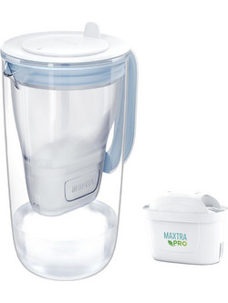 Brita Κανάτα Σερβιρίσματος Γυάλινη με 1 Ανταλλακτικό Φίλτρο 2500ml