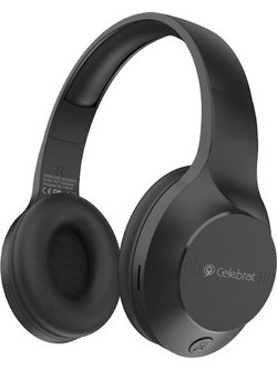 Celebrat A27 Ασύρματα Bluetooth Ακουστικά Over Ear Μαύρα