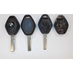 Κελυφος κλειδιου BMW με τρια κουμπια και λαμα HU92R