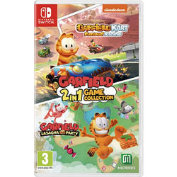 Garfield Lasagna Party & Garfield Kart Furious Racing Nintendo Switch