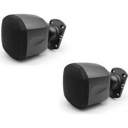 Adastra DSP119 Παθητικά Ηχεία Τοίχου 10W Μαύρα (Ζεύγος)