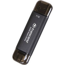 Transcend ESD310 1TB USB Stick 3.2 Gen 2 με USB-A & USB-C Μαύρο