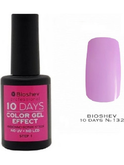 Bioshev 10 Days Color Gel Effect 132 Gloss Βερνίκι Νυχιών Μακράς Διαρκείας 11ml