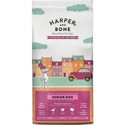 Harper & Bone Senior Flavours of The Farm Low Grain with Chicken, Duck & Poultry 2kg