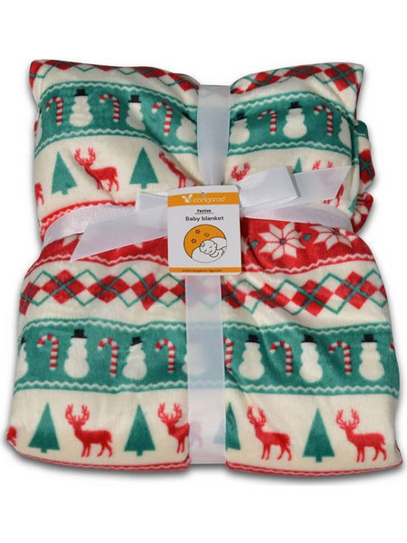 Cangaroo Festive Κουβέρτα Αγκαλιάς Fleece 75x105 Πολύχρωμη
