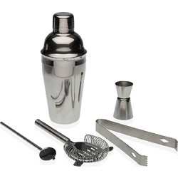 Κοκτέιλ Σέικερ σετ 5 τεμ. 550ml (Ανοξείδωτο Ατσάλι) - Versa