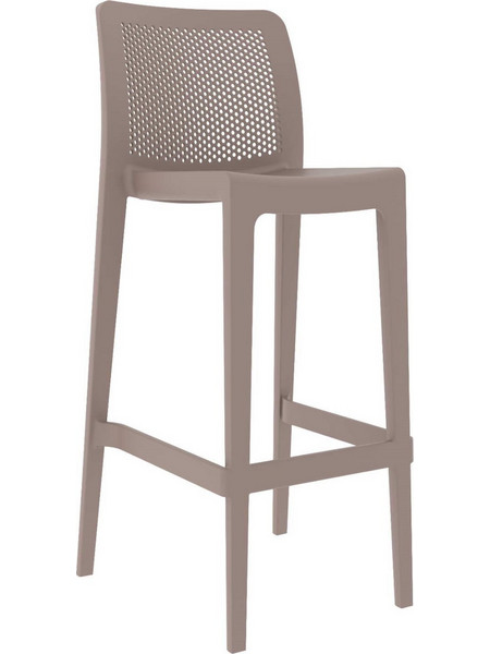 Lisa/S* Resin Barstool Cappuccino