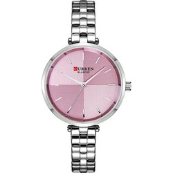 Curren 9043 Silver/Pink