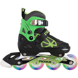 Roxa Punch Kid Inline Rollers Μαύρα Πράσινα
