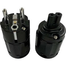 Taga Harmony ETPC-SP / ETPC-C7-C Schuko plug and IEC C7 connector - set