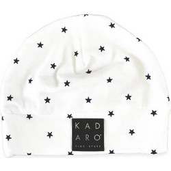 Σκουφάκι νεογέννητου 0-3 μηνών 32cm - Stars white