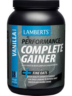 Lamberts Performance Complete Gainer Vanilla Πρωτεΐνη Ορού Γάλακτος Όγκου 1.82kg