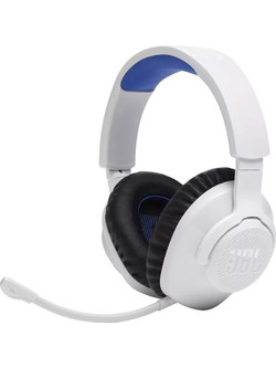 JBL Quantum 360P Ασύρματο Gaming Headset Over Ear White