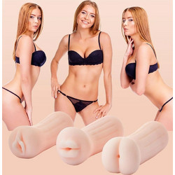 Dream Toys The Girl Next Door Tina Pocket Pussy Anal & Mouth Αυνανιστήρι