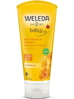 Weleda Calendula Σαμπουάν & Αφρόλουτρο 200ml
