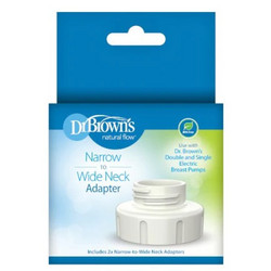 Dr. Brown's Narrow to Wide Neck Adapter for Electric Breast Pump 2τμχ