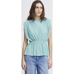 Ichi Μπλούζα Ihyamilet 20121557-155210/Nile Blue