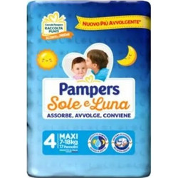 PAMPERS SOLE LUNA ΠΑΝΕΣ N.4 7-18KG 17T