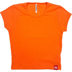 Dansport Rib Γυναικείο Αθλητικό Crop Top Πορτοκαλί 20721