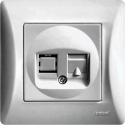 ΠΡΙΖΑ TF RJ11 ΑΣΗΜΙ ΜΑΤ Hseries LINEME - Lineme