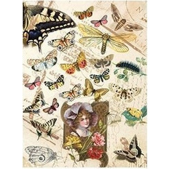 Ριζόχαρτο Decoupage Butterfly - A4