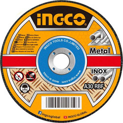 Ingco MCD121155 Δίσκοι Κοπής Σιδήρου 115x1.2mm 10τμχ