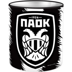 Diakakis Μολυβοθήκη Μεταλλική 10x11cm ΠΑΟΚ (000130236)