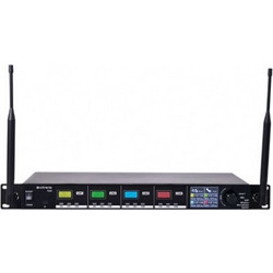 Citronic TU4-H Σύστημα Ασύρματου Μικροφώνου UHF με Δυνατότητα Συντονισμού Quad PLL