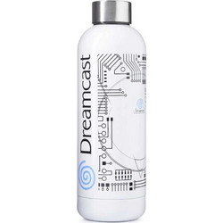 Numskull Official Dreamcast White Bowling Pin Style Water Bottle