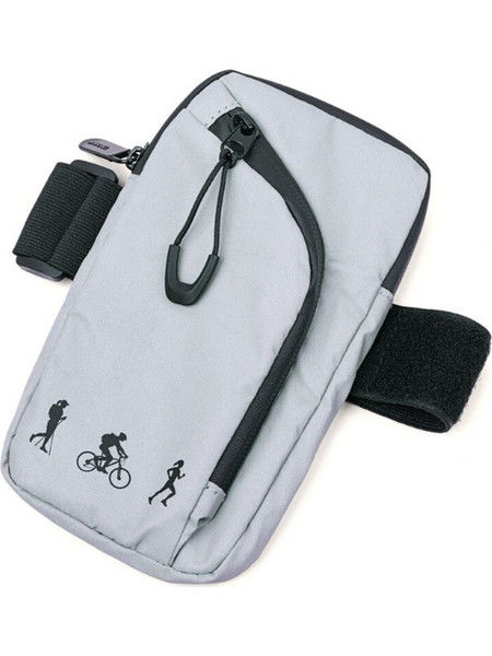TROIKA ABG03/GY Arm bag Τσαντάκι χειρός Γκρι