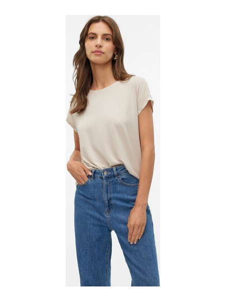ΓΥΝΑΙΚΕΙΑ ΜΠΛΟΥΖΑ VERO MODA VMLAVA GLITTER SS TOP STRIPE GA JRS NOOS 10250488