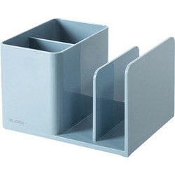 DELI ΣΕΤ ΓΡΑΦΕΙΟΥ 4 ΘΕΣΕΩΝ ΠΛΑΣΤΙΚΟ 120x155x96mm ΚΕΝΟ NUSIGN ΓΑΛΑΖΙΟ