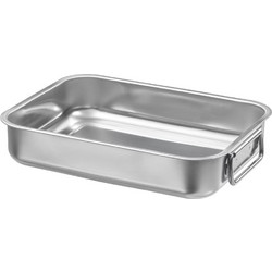 Ταψί φούρνου Inox με χερούλια 42x31cm