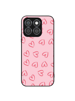 Sonique Heart Series Θήκη (Honor X8b) Ροζ