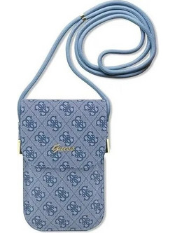 Guess GUOWBP4SNSB handbag - blue 4G Metal Script Logo - (GUE002967-0)