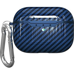 Beline Carbon Θήκη για Apple AirPods Pro 2 Μπλε