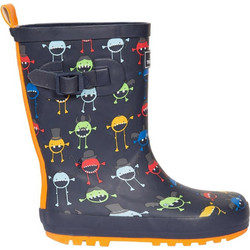 Trespass Puddle Kids Welly Monster Print UCFOBOTR0007-MSP