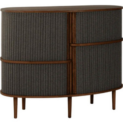 Μπουφές Audacious Highboard 5804C726-04 120x50x100cm Dark Oak Shadow