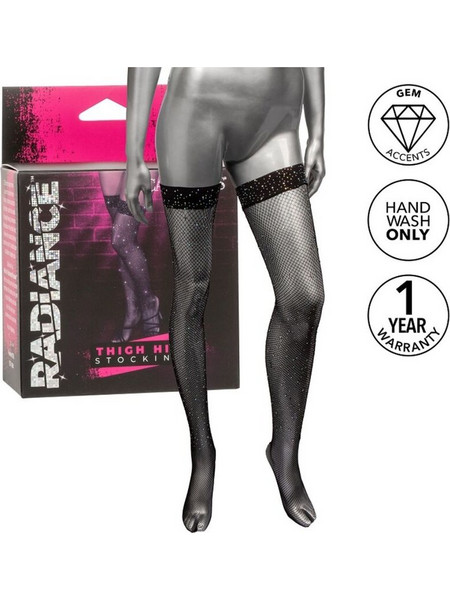 CALEXOTICS - RADIANCE THIGH HIGH STOCKINGS RHINE