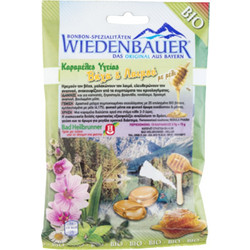 Βιολογικές Καραμέλες με Μέλι, 75g Wiedenbauer 13707